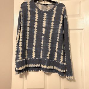 Tie dye light sweater worn once